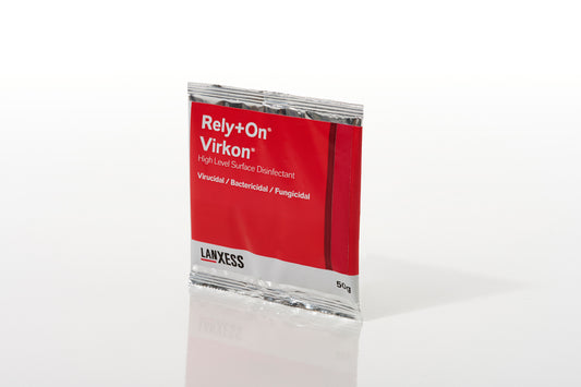 Rely+On Virkon high-level surface disinfectant packet