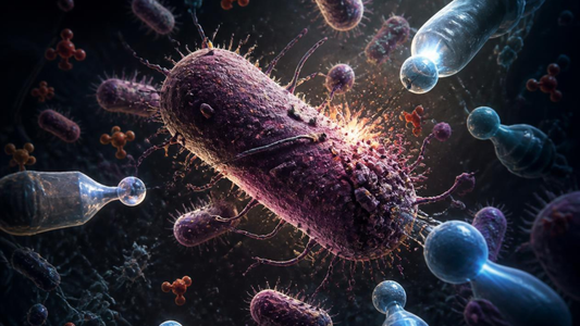 Antibiotic under attack from bacteria