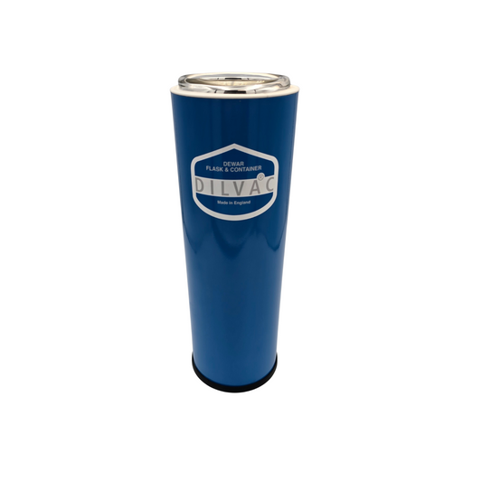 DILVAC MS67 Enamelled Steel Open Dewar Flask
