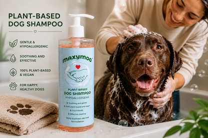 Maxy Moo™ Plant-Based Dog Shampoo 500ml