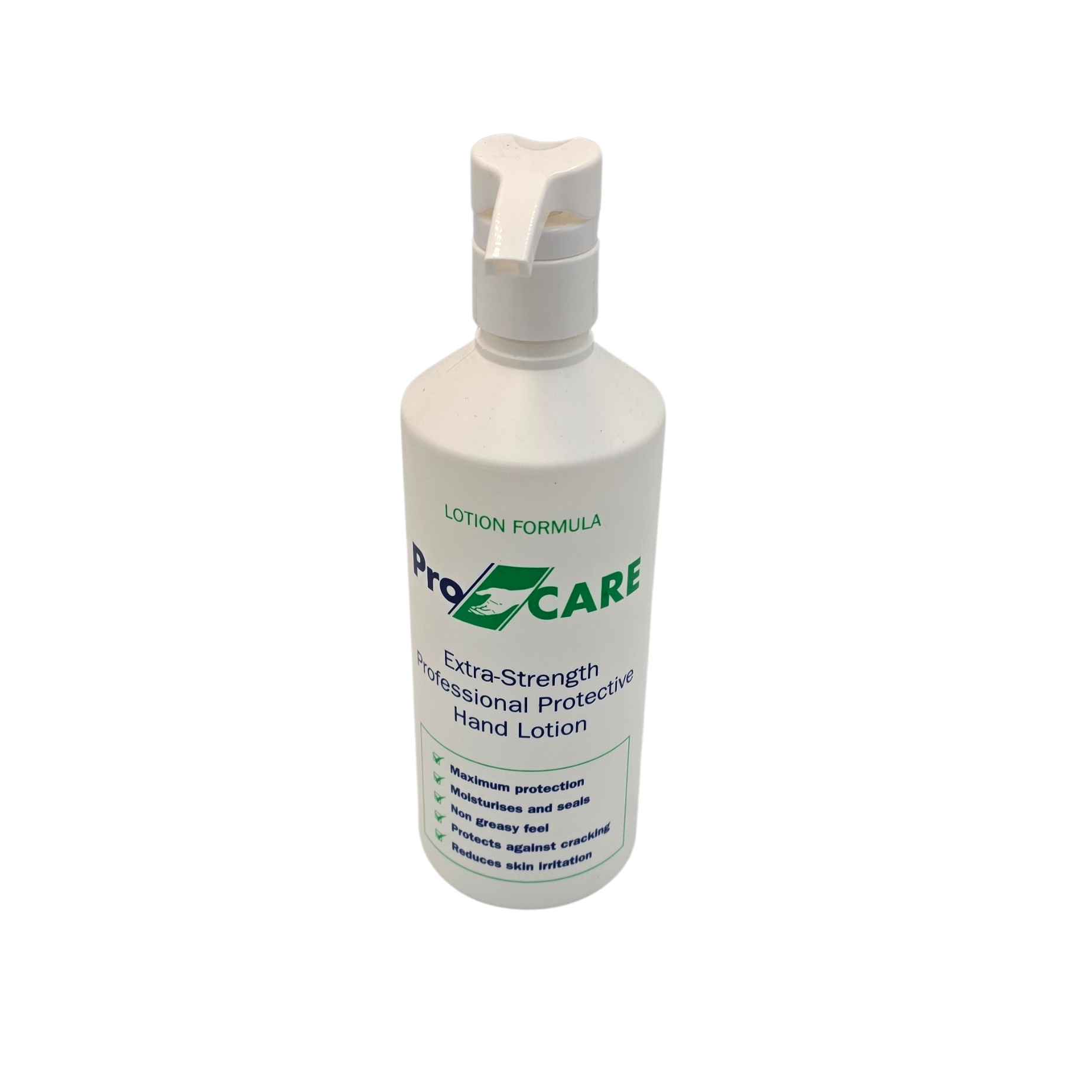 ProCARE hand lotion bottle on a white background