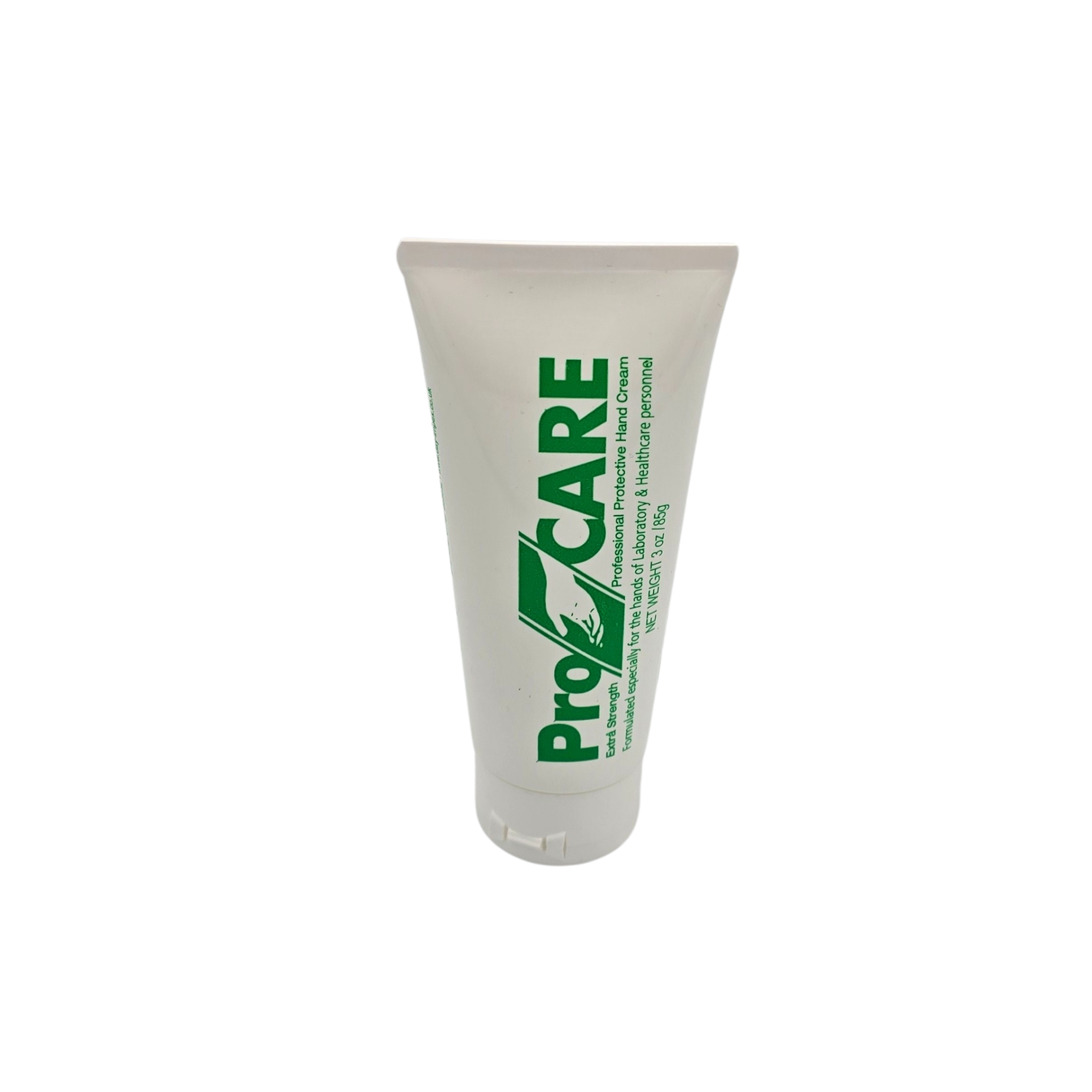 Tube of ProCare hand cream on a white background