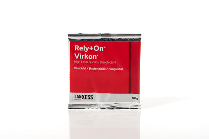 50g Sachet of Rely+On Virkon disinfectant powder
