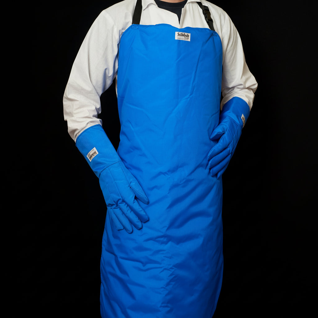 Cryogenic splash protection apron ppe