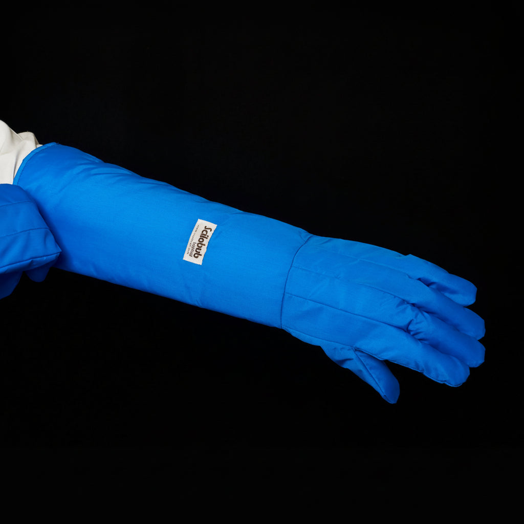 elbow length cryogenic handling gloves