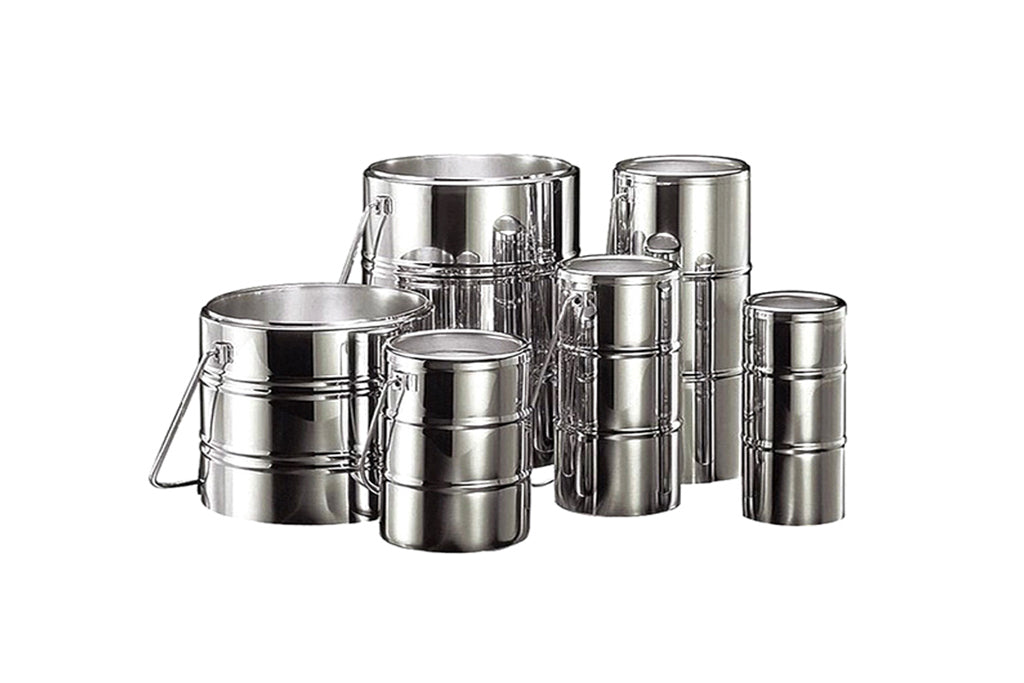 DILVAC Stainless Steel Dewar Flasks - No Glass
