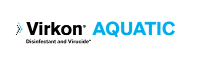 Virkon Aquatic logo on a transparent background